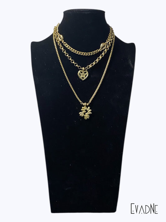 Adinkra Bi Nka Bi Charm Necklace