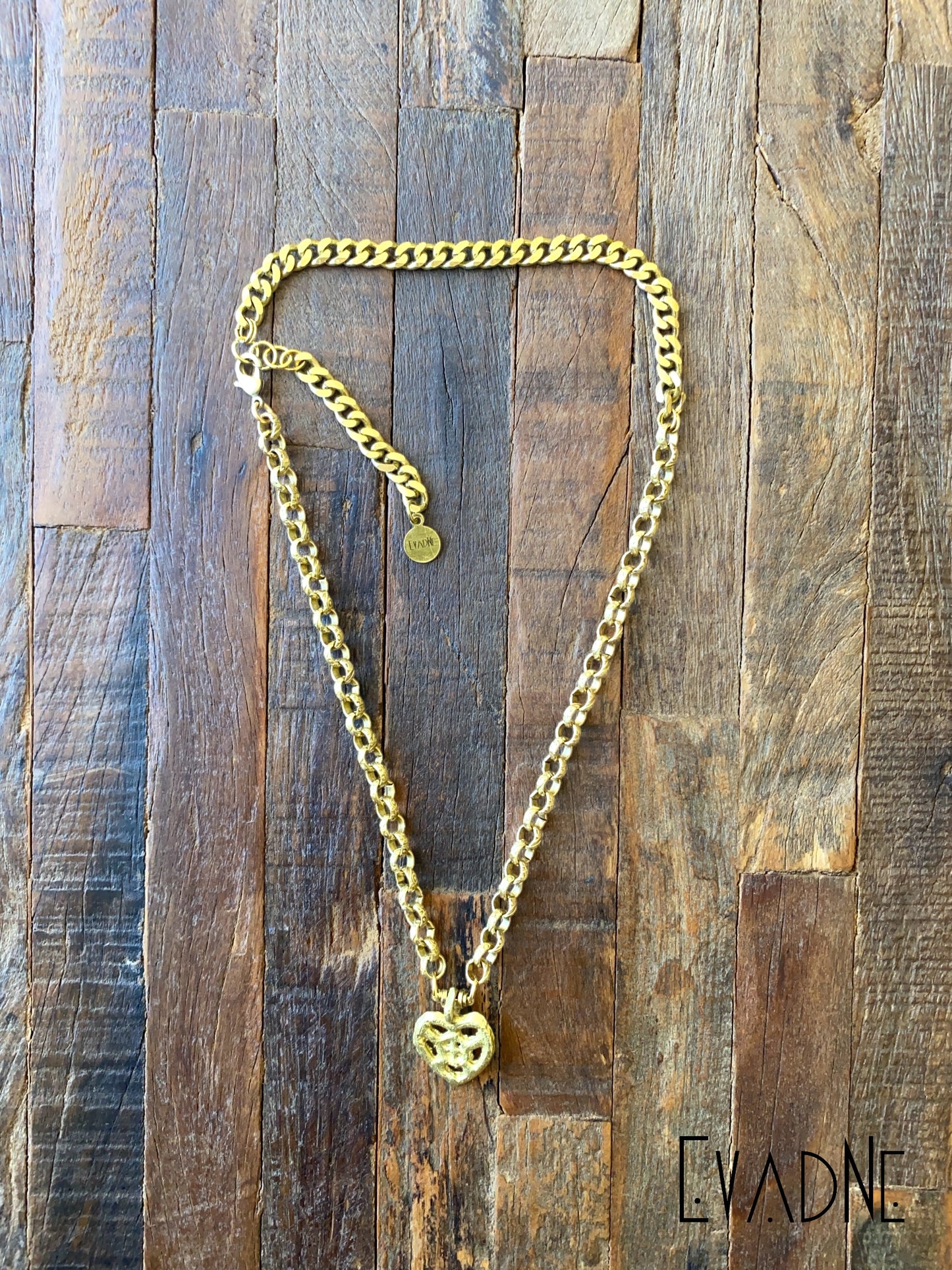 Adinkra Onyankopon charm necklace