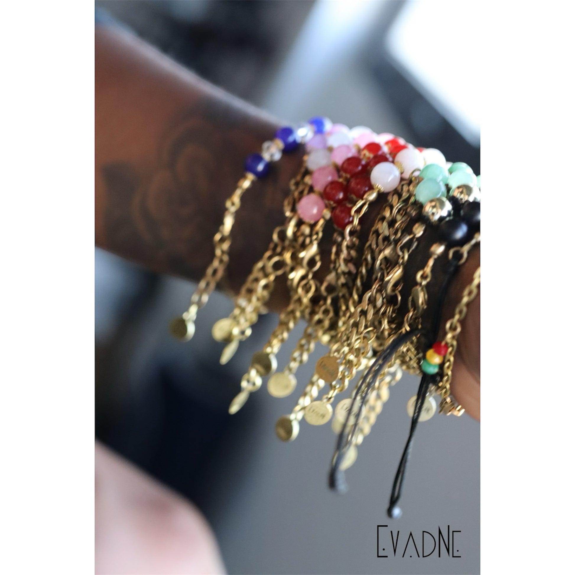 Handcrafted jade crystal protection jewelry