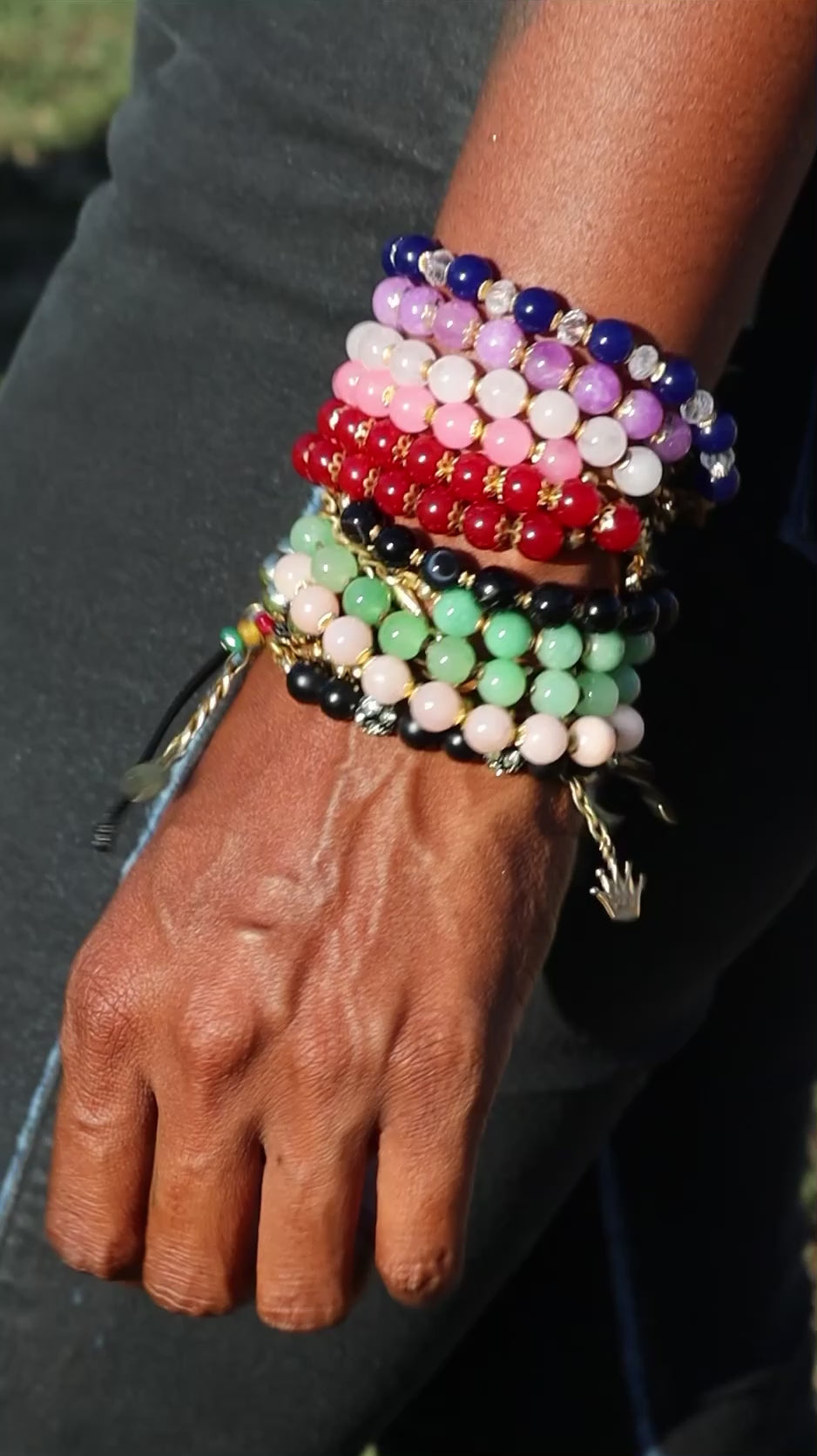 handcrafted amethyst crystal protection jewelry