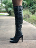 Jeffrey Campbell Motomama OTK boots Size 9